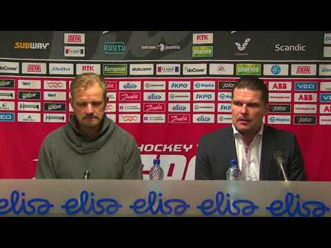 Sport - Pelicans 10.3.2018 Lehdistötilaisuus