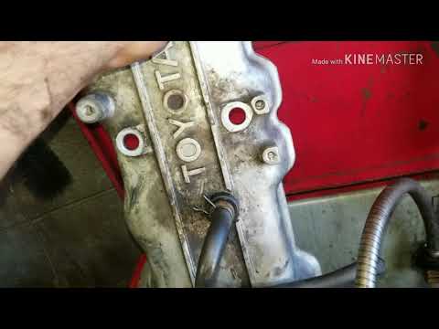 How to replace the head gasket on a 85-96 Toyota 22r 22re (part 2