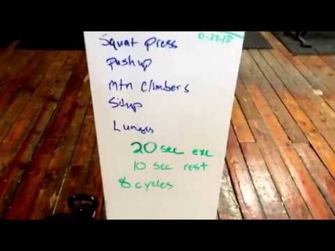 Lunchtime workout - 10/27/15