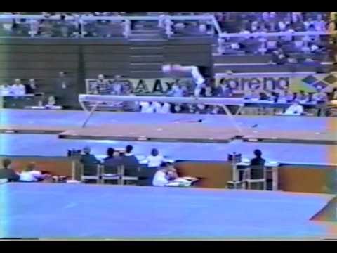 2nd T ROM Mirela Barbalata BB - 1983 World Gymnastics Championships 9.650