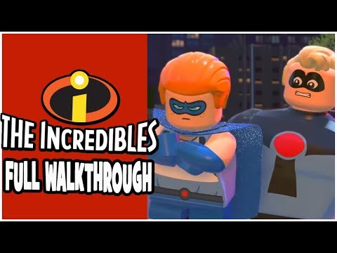 Lego the Incredibles Full Story Walkthrough (PS4 Pro)