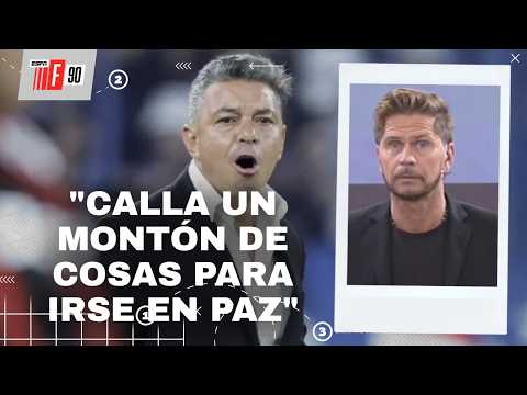 "GALLARDO SE FUE EN EL ENTRETIEMPO DE RIVER CONTRA VÉLEZ", Pollo Vignolo en el Editorial de #ESPNF90