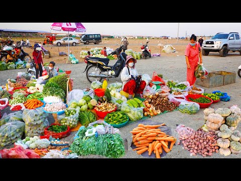 Evening Farmers Crop Market, Khmer Food Market @ Tuol Krasaing @ 6:00 PM