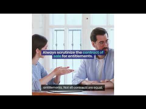 Conveyancing Right what are entitlements?