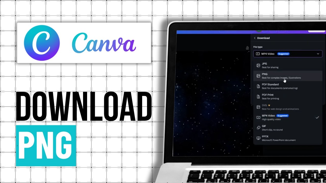 How To Download In PNG Format In Canva (Step By Step)