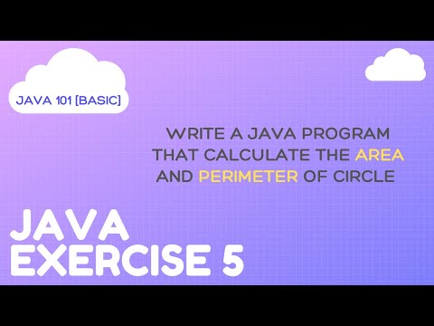 Java Exercise 5 Using Math in Java Java 101