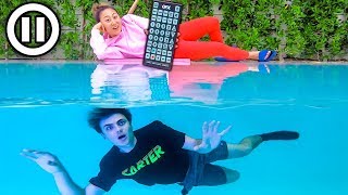 $10,000 PAUSE CHALLENGE!! (UNDERWATER)