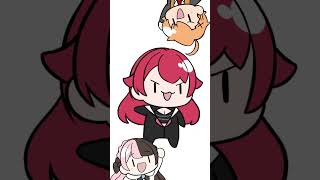 猫汰つなのソーラン節　#shorts #ぶいすぽ  #手描き切り抜き