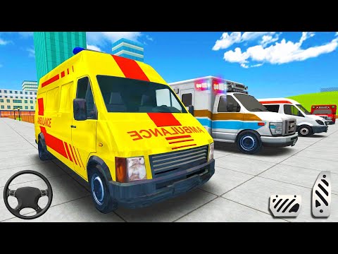 US Ambulance Games Rescue Driving Simulator 2021 - Emergency Van Rescue Driver - Android Gameplay