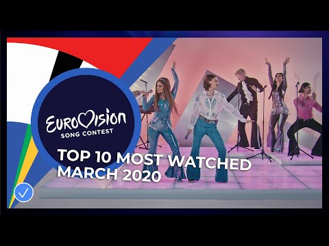 TOP 10: Most watched in March 2020 - Eurovision Song Contest