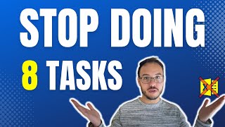8 Time Wasting Tasks that Are Killing Your Productivity