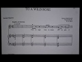 To A Wild Rose Piano Accompaniment