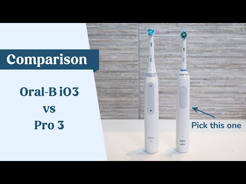 Oral-B Pro 3 vs iO Series 3 (iO3)