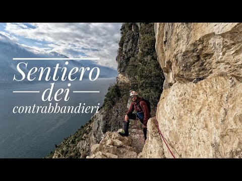 Sentiero dei contrabbandieri a picco sul Lago di Garda