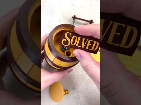 This Puzzle Is Like a Mini Escape Room with 2 hidden spots! #puzzlebox