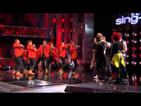 [The Sing-Off season 4-1] The Princeton Footnotes VS Voice Play - Bye Bye Bye