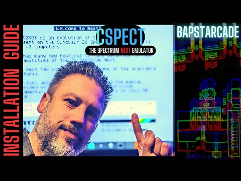 How to install cspect the Spectrum Next Emulator
