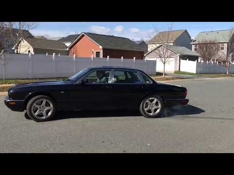 2003 Jaguar XJR Supercharged Burnout & Takeoff