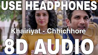 Download lagu Khairiyat (8D Audio) || Chhichhore || Arijit Singh || Pritam || Sushant Singh Rajput,Shraddha Kapoor mp3