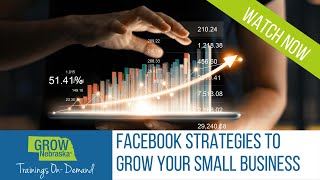Facebook strategies to grow your small business webinar training!