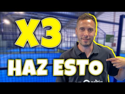 Padel X3 Smash - Learn how to hit it out of the court and all the tricks - Tutorial