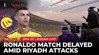 LIVE: Ronaldo Scores, Kisses Saudi Flag After Missile Alert Delays Al-Nassr Match | First Sports