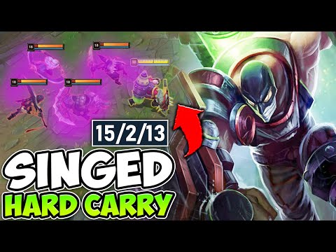 MY BEST SINGED GAME OF SEASON 13! - RANK 1 SINGED PROXY POP OFF