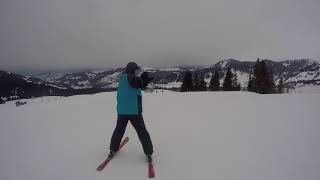 preview picture of video 'Goderdzi ski'