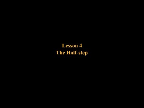 Fencing Lesson 4 - How to Half-step