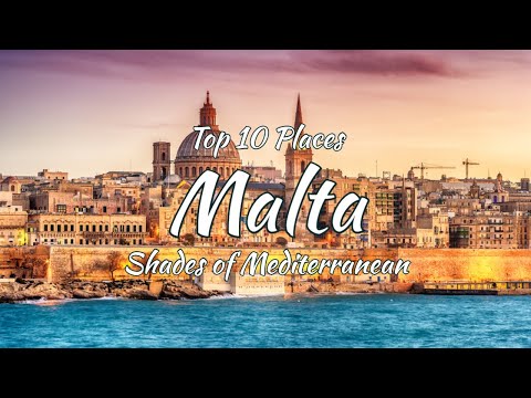 10 Best Places to Visit in Malta 4K HD Travel Exposure