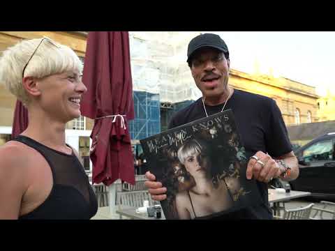 Mica Millar Behind The Scenes with Lionel Richie at Blenheim Palace