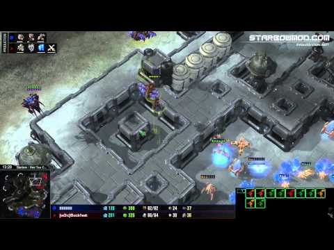 tehredbandit (z) Vs Buckfast (p) - Game 1 - cast with Kalevi.