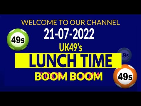 Uk49s Lunchtime  Prediction 21 July 2022 I UK49s today Lunchtime  Prediction I Lunchtime prediction