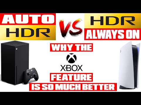 Auto HDR XBOX vs HDR Always On PS5 - Xbox Auto HDR Is Much Better Than HDR Always ON PS5