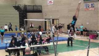 preview picture of video 'Zoie Baker -- Level 7 Uneven Bars  - 9.9!'