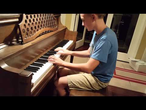 Cam at 12 years playing Castanets