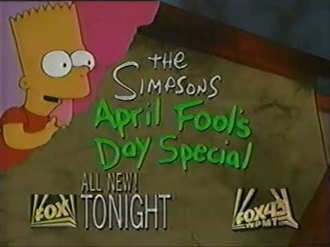 The Simpsons Fox Promo (1993): “So It's Come to This: A Simpsons Clip Show“ (S04E18) (20 second)
