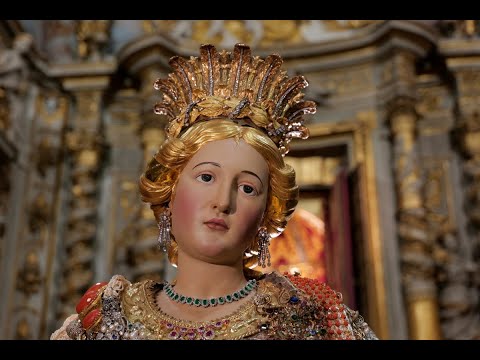 Solenni Primi Vespri Pontificali in onore di Santa Venera, Patrona  della Città e della Diocesi.