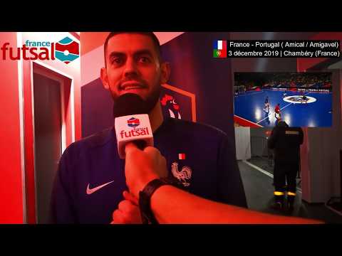 #FranceFutsal | Interview de Kévin RAMIREZ (France) - France vs. Portugal (3/12/19)
