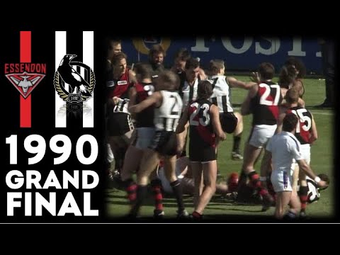 1990 AFL Grand Final - Essendon Vs Collingwood (Extended Highlights)