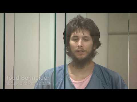 Homeless stabbing suspect says government is controlling his mind