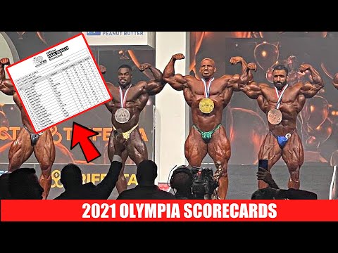 2021 Mr. Olympia Scorecards: Let's Talk About the Results