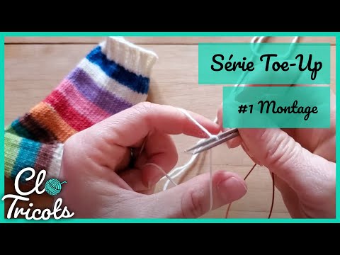 Judy's Magic Cast On - Toe-up Sock Series
