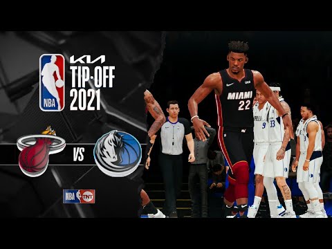 Nba 2k22 Mobile Arcade | With Commentary Edit - Mavericks vs Heat simulation