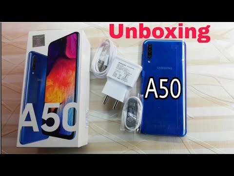Samsung Galaxy A50 Unboxing and Review