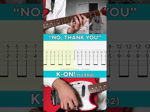 No, Thank You - K-ON!