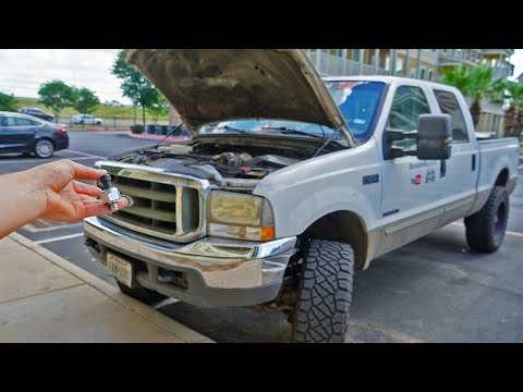 Installing A New ICP Sensor For My 475K Mile Stock Injectors On My 7.3L Powerstroke Diesel!