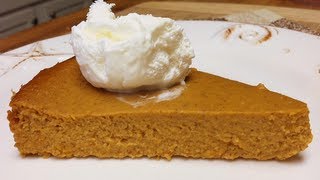 EASY HEALTHY CRUSTLESS PUMPKIN PIE