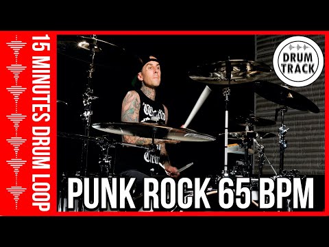 Drum Beat 65 bpm - Groove Drum Track 65 BPM Punk Rock | Batería 65 BPM Punk Rock