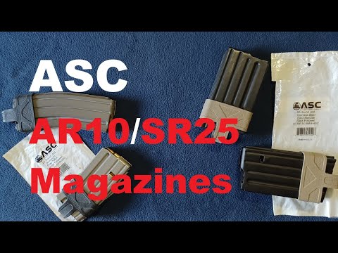 ASC (Ammunition Storage Components), AR10/SR25/M110 Magazine, .308, 7.62x51 NATO
